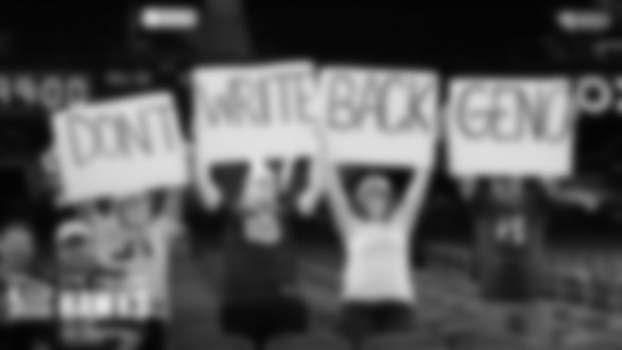 Seahawks fans had a message for quarterback Geno Smith, echoing his statement from earlier in the season.