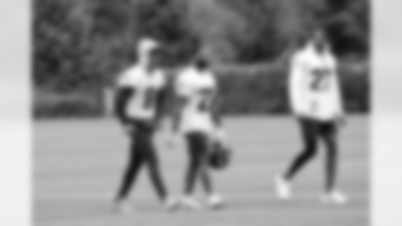 Seahawks hit the field for their eighth OTA pratice of the offseason on June 13, 2023 at the Virginia Mason Athletic Center.