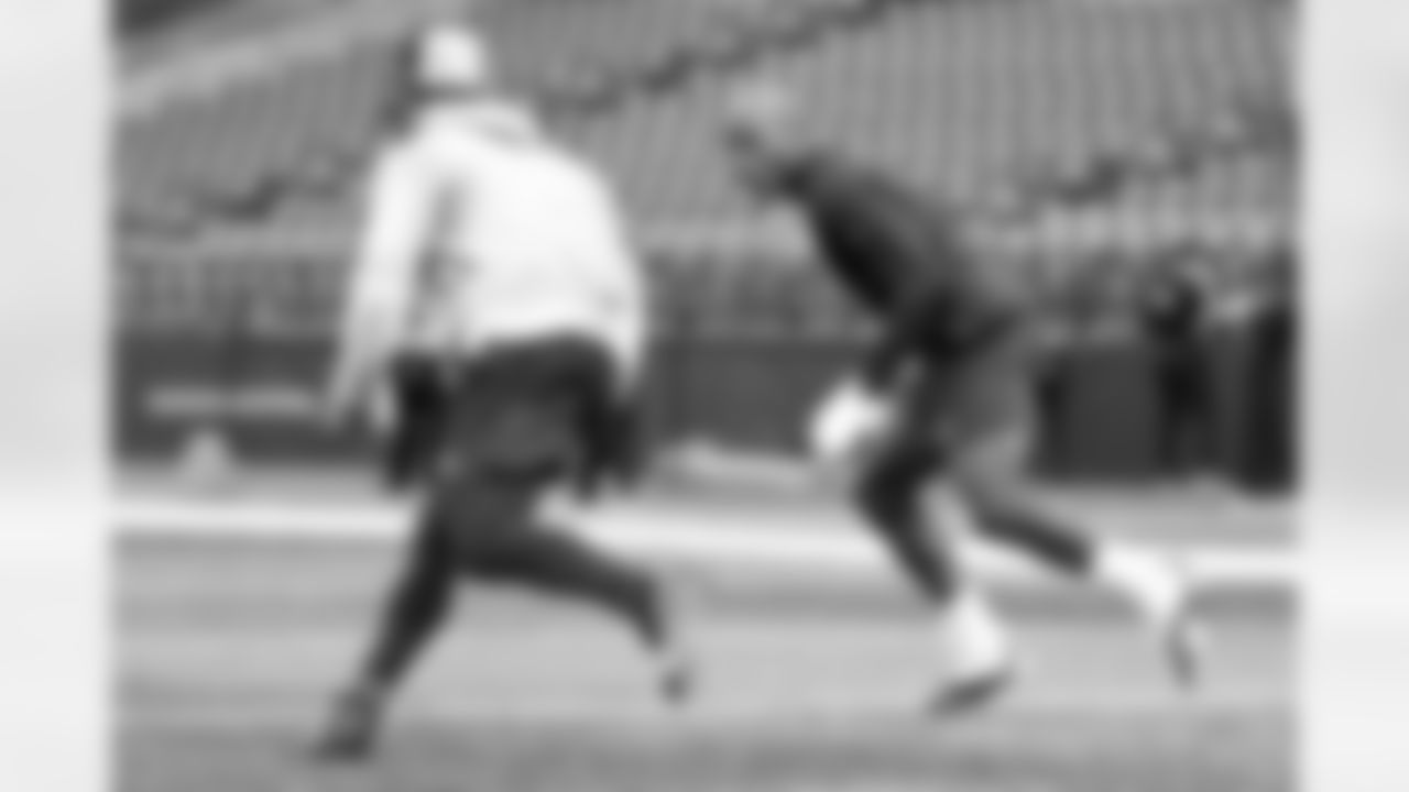 Seahawks cornerback Michael Jackson (30) warms up ahead of the season debut against the L.A. Rams at Lumen Field in Seattle, Wash. on September 10, 2023.