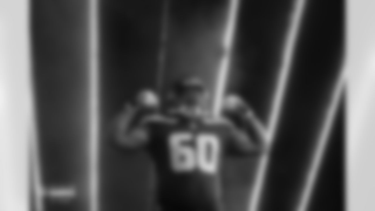 Seahawks guard Phil Haynes (60) before the preseason Week 1 matchup on Thursday, August 10, 2023.
