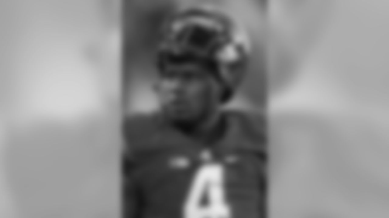 Michigan State's Malik McDowell warms up before an NCAA college football game against Oregon, Saturday, Sept. 12, 2015, in East Lansing, Mich. Michigan State won 31-28. (AP Photo/Al Goldis)