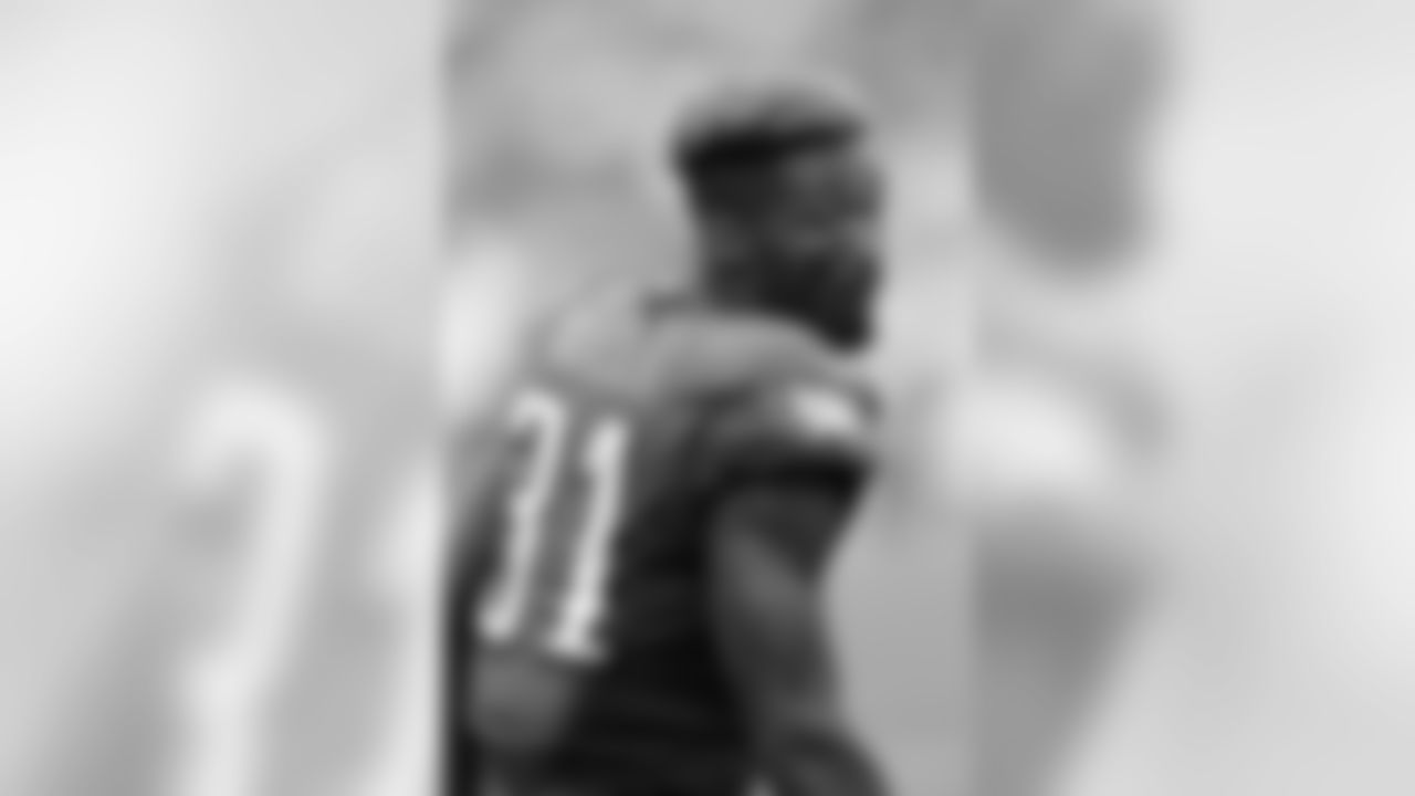 Philadelphia Eagles cornerback Jalen Mills (31) looks on from the sideline during the 2017 NFL week 5 regular season football game against the against the Arizona Cardinals, Sunday, Oct. 8, 2017 in Philadelphia. The Eagles won the game 34-7. (Paul Spinelli via AP)