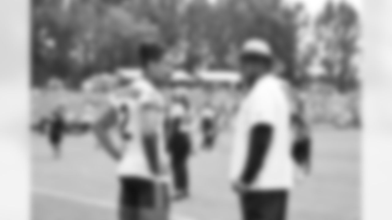 Seahawks players take the field for Training Camp public practice #15 on August 19, 2021.
