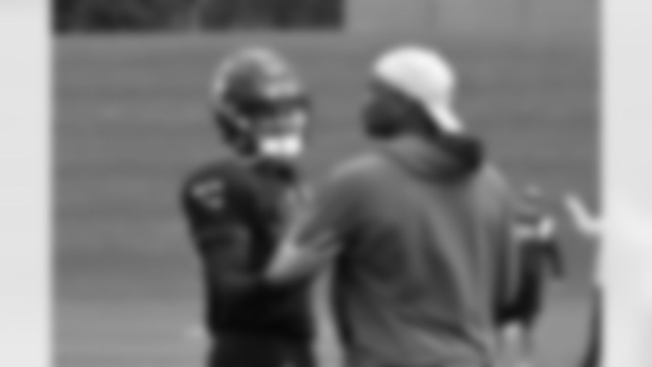 Seahawks at practice at the Virginia Mason Athletic Center in Renton, Wash. on September 20, 2023.