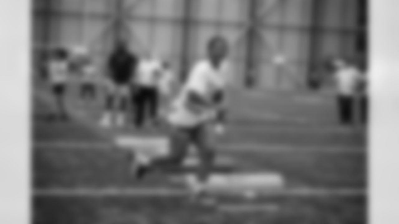 The Seahawks teamed up with the Women's Sports Foundation and Delta Airlines to host a flag football clinic and empowerment panel on July 13, 2023 at the Virginia Mason Athletic Center.