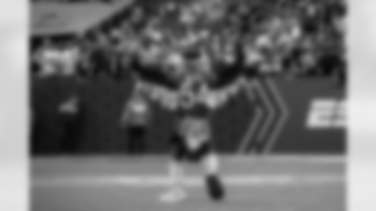 Seahawks mascot Blitz is seen at the Pro Bowl in Las Vegas on February 6, 2022. (Seahawks/Edwin Hooper)