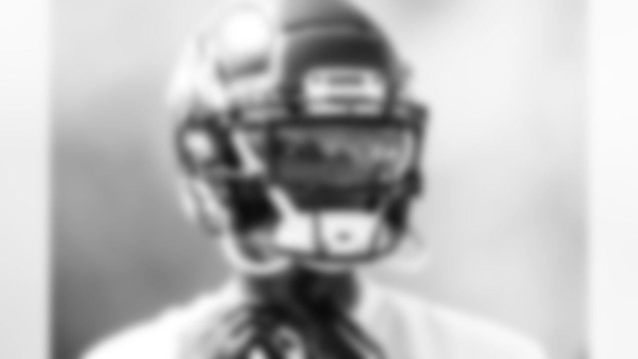 Seahawks rookies take part in day two of rookie minicamp at the Virginia Mason Athletic Center in Renton, Wash. on May 13, 2023.