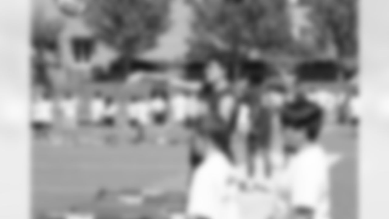 Seahawks right tackle Abraham Lucas hosted the first annual League Advantage Youth Football Camp on Wednesday, June 28, 2023 at Archbishop Murphy High School in Everett, WA.
