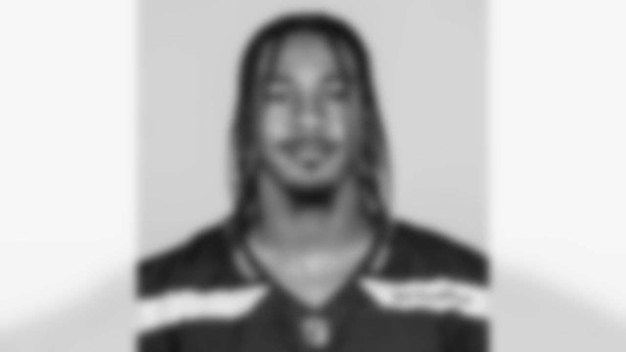 25 RB Kenny McIntosh is in his first season in the NFL and his first season with the Seahawks.
