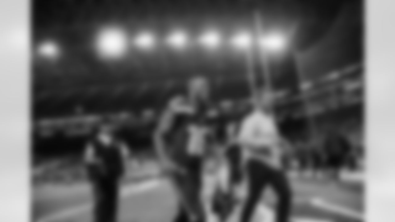 Seahawks wide receiver Tyler Lockett (16) runs off the field after a preseason win over the Dallas Cowboys at Lumen Field in Seattle, Wash. on August 19, 2023.