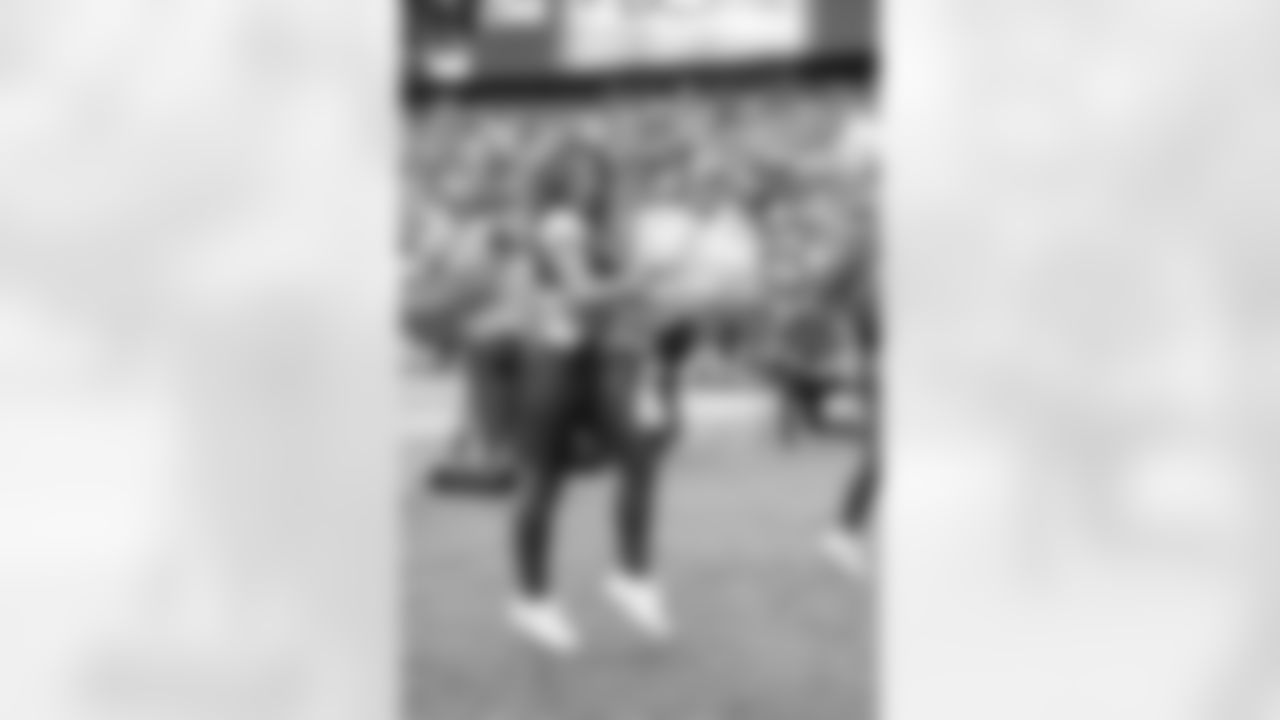 The Seahawks Dancers hit the field for the Seahawks' Week 3 game against the Carolina Panthers on Sunday, September 24, 2023.