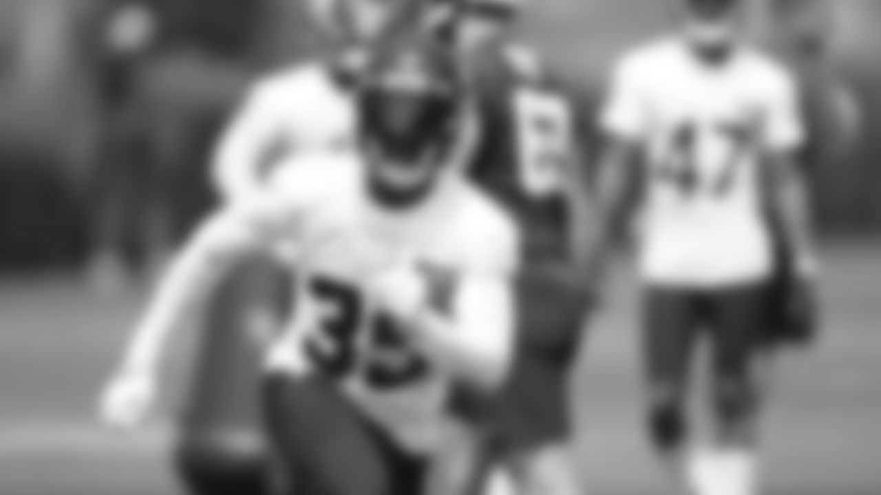 The Seattle Seahawks took the field for their fourth practice of Seahawks Training Camp, presented by Safeway, at Renton's Virginia Mason Athletic Center on August 2.