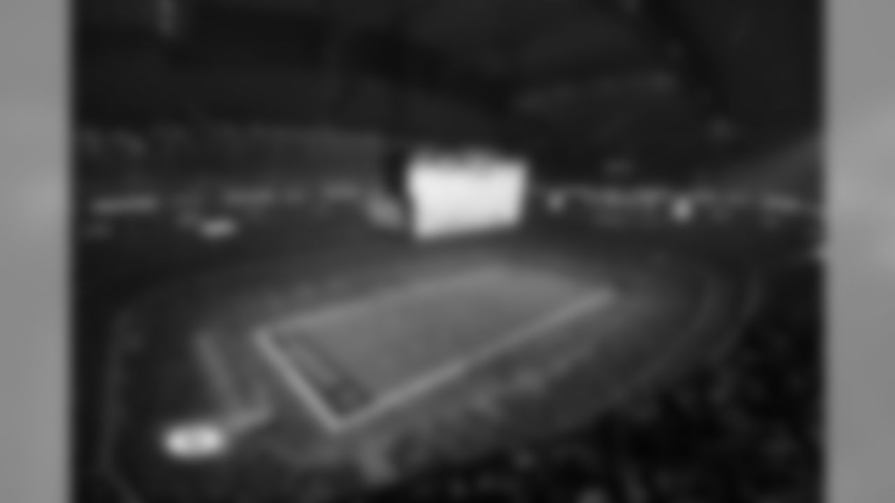 General overall view of AT&T Stadium during a NFL football game between the Dallas Cowboys and the Detroit Lions in Arlington, Tex. on Monday, Dec 26, 2016. The Cowboys defeated the Lions 42-21. (Kirby Lee/NFL)