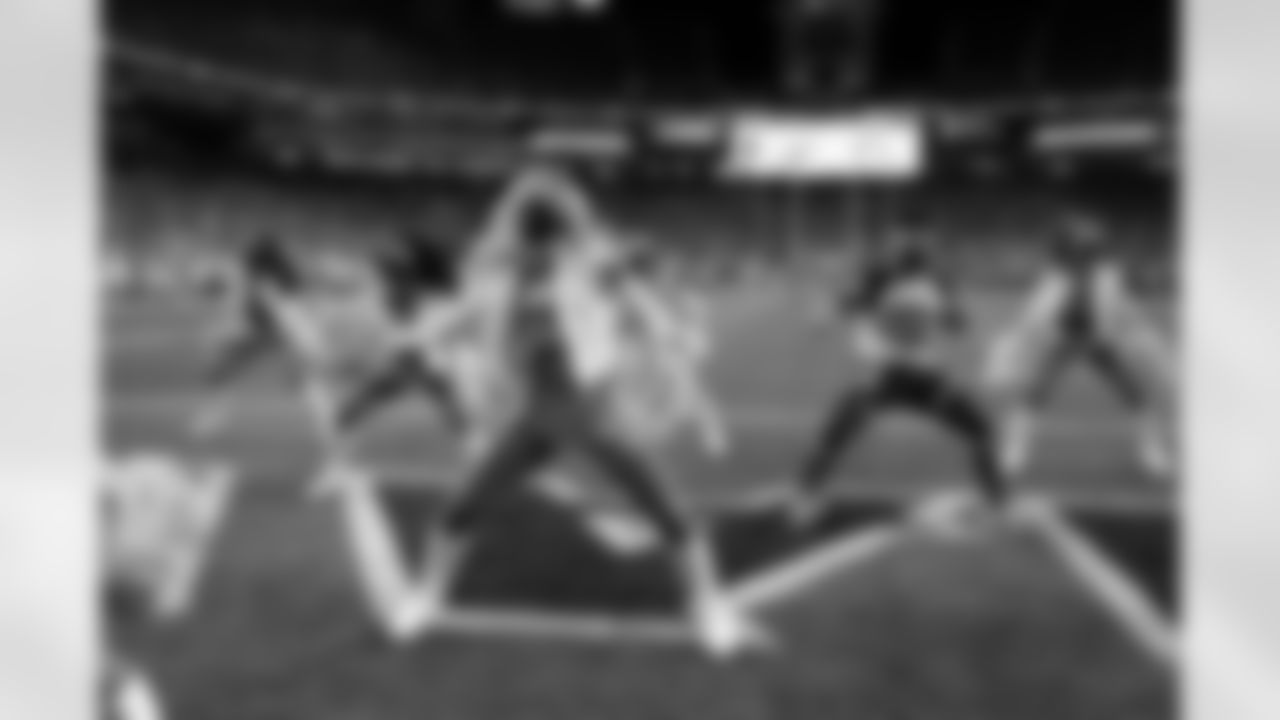 Seahawks Dancers perform during preseason week 3 vs. the Los Angeles Chargers at Lumen Field.