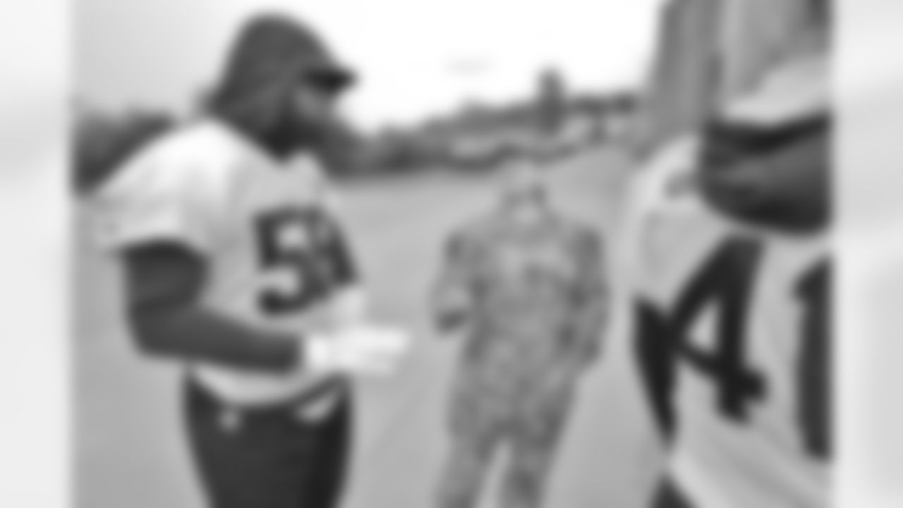 Members of the military and their families had the opportunity to enjoy a Seahawks practice along with their families on October 26, 2022 at the Virginia Mason Athletic Center in Renton.