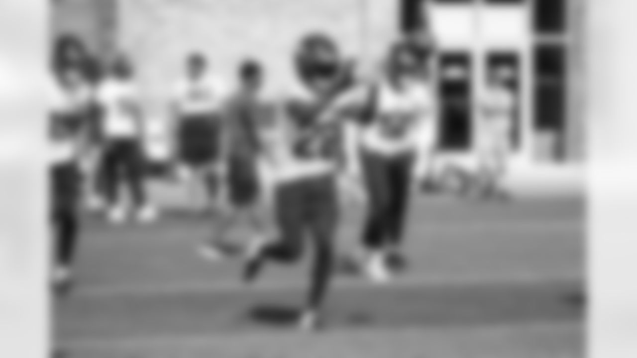 Seahawks players practice at Renton's Virginia Mason Athletic Center on August 31, 2022.