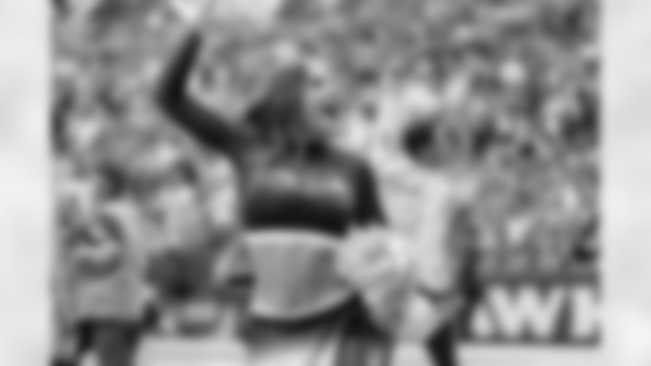 The Seahawks Dancers hit the field for the Seahawks' Week 3 game against the Carolina Panthers on Sunday, September 24, 2023.