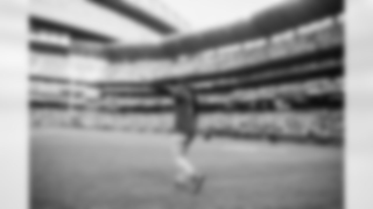 Former Seahawk Richard Sherman threw out the first pitch ahead of the Mariners game at T-Mobile Park on August 25, 2023.