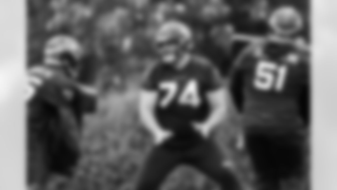 Seahawks hit the field for their eighth OTA pratice of the offseason on June 13, 2023 at the Virginia Mason Athletic Center.