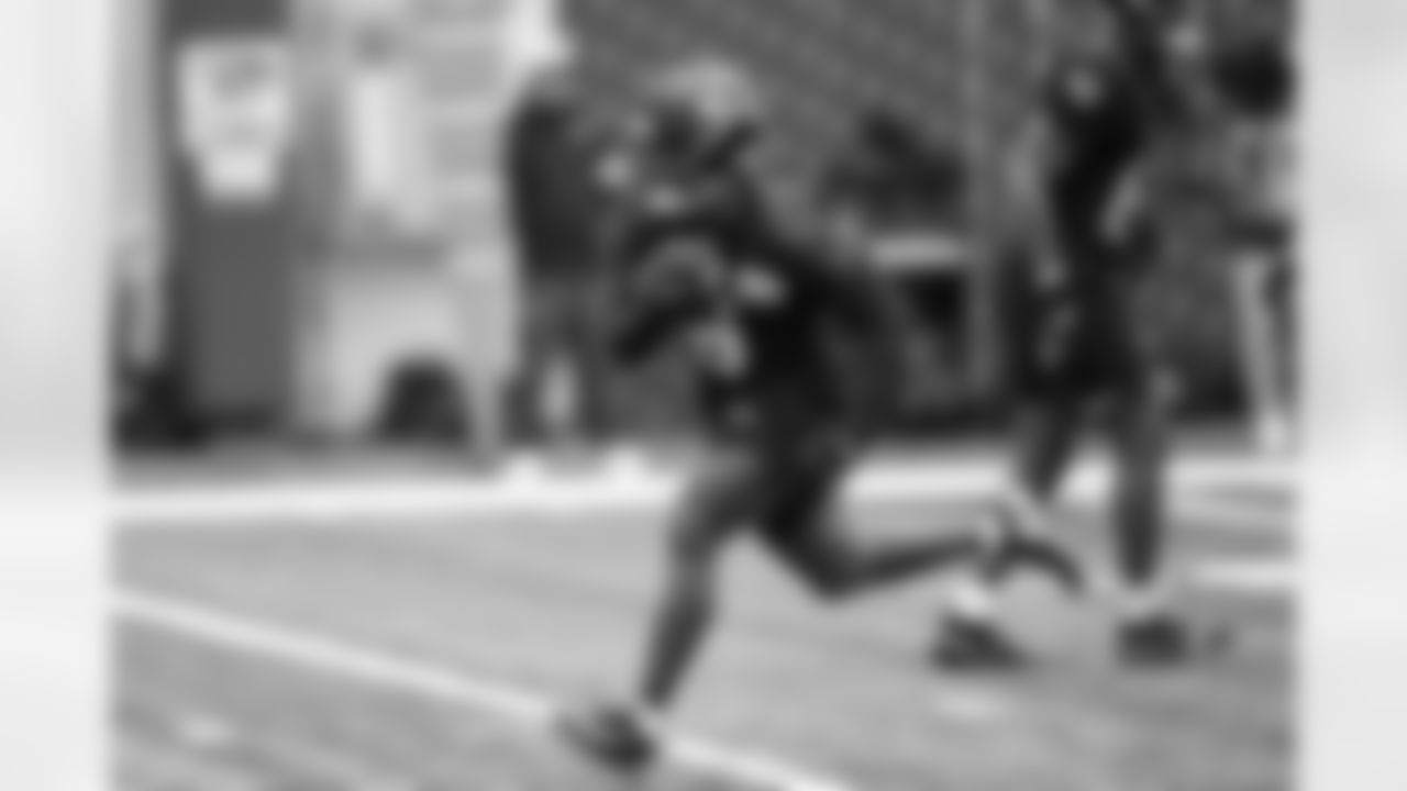 Seahawks rookies take part in rookie minicamp at Renton's Virginia Mason Athletic Center on May 6, 2022.