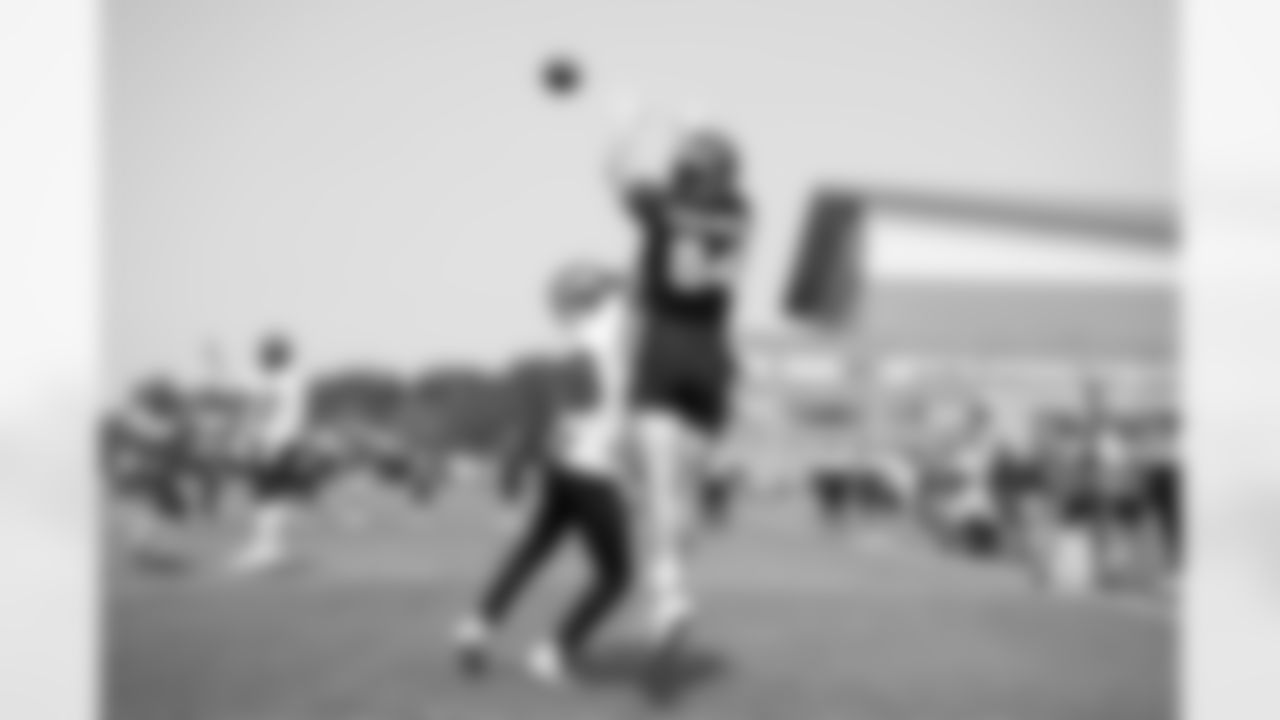 The Seattle Seahawks took the field for their fourth practice of Seahawks Training Camp, presented by Safeway, at Renton's Virginia Mason Athletic Center on August 2.