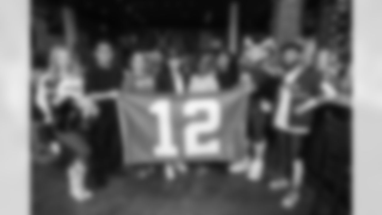 The Seattle Seahawks take over Pam's Kitchen in Seattle, Wash. on March 24, 2023 as part of Women's History Month.