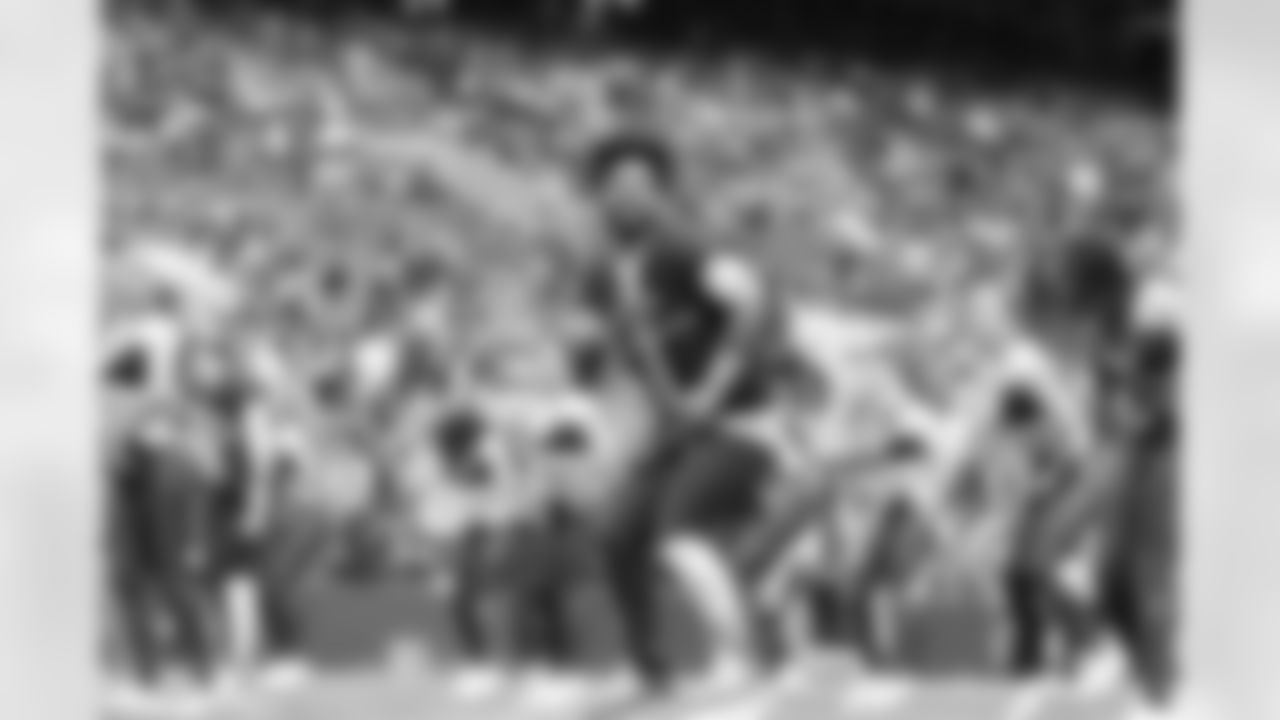 The Seahawks Dancers hit the field for the Seahawks' Week 3 game against the Carolina Panthers on Sunday, September 24, 2023.