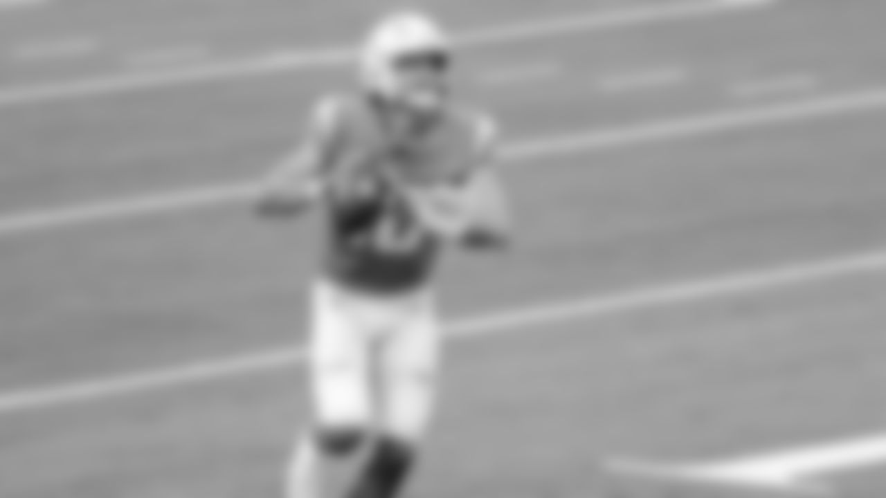 2021 Fantasy Football Quarterback #5: Los Angeles Chargers Quarterback Justin Herbert (Ben Liebenberg via AP)