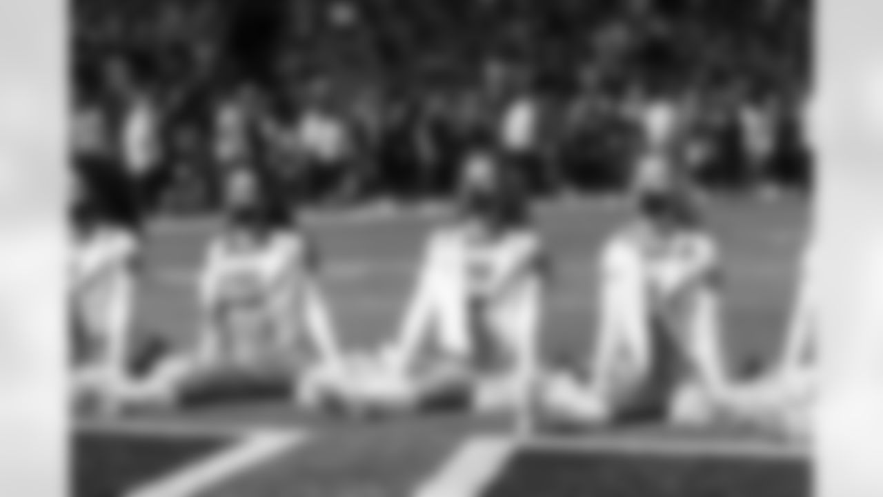 Seahawks Dancers perform during preseason Week 2 vs. the Tennessee Titans at Lumen Field.