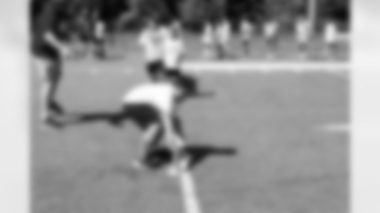 Seahawks right tackle Abraham Lucas hosted the first annual League Advantage Youth Football Camp on Wednesday, June 28, 2023 at Archbishop Murphy High School in Everett, WA.