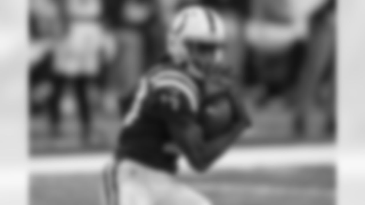 Indianapolis Colts wide receiver T.Y. Hilton (13) catches a deep pass during an NFL football game against the Tennessee Titans on Sunday, Nov. 29, 2020, in Indianapolis. (AP Photo/Zach Bolinger)