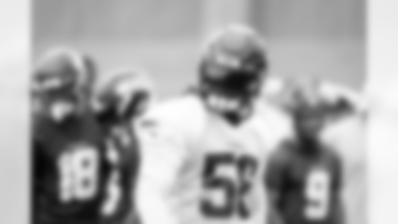 Seahawks hit the field for their eighth OTA pratice of the offseason on June 13, 2023 at the Virginia Mason Athletic Center.