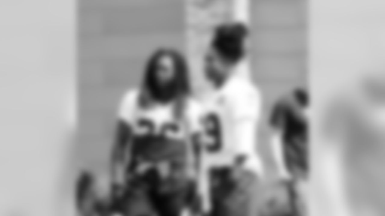 CB Shaquill Griffin, left, and LB Shaquem Griffin.