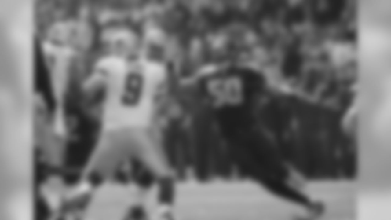 [November 5, 1978]: 31 Seahawks - Bears 29 Seattle Seahawks linebacker Keith Butler (53) upends Chicago Bears running back Roland Harper (35) during an NFL game in Chicago, Nov. 5, 1978. (AP Photo/NFL Photos)