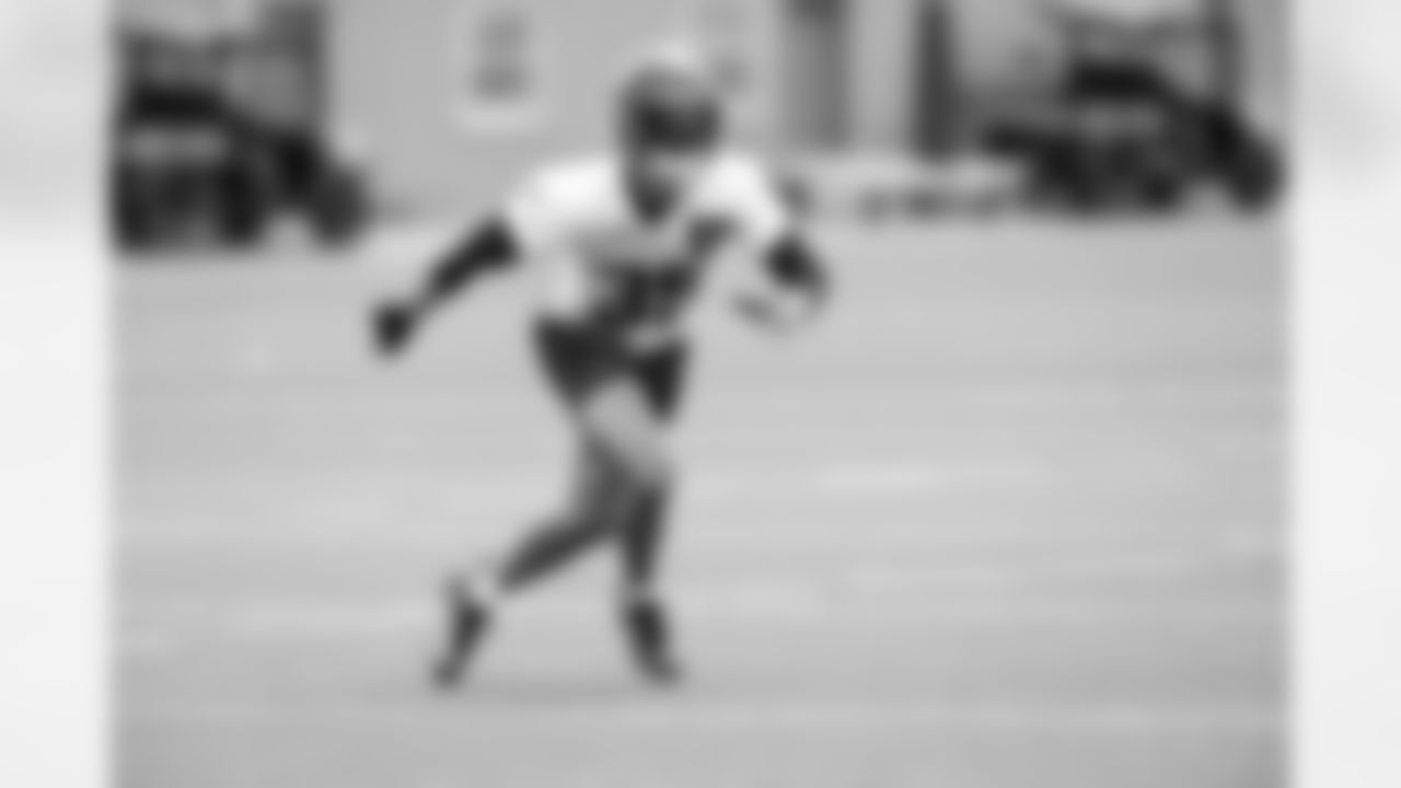 Seahawks safety Joey Blount (35) participated at practice on August 6, 2023 at the Virginia Mason Athletic Center in Renton, Wash.