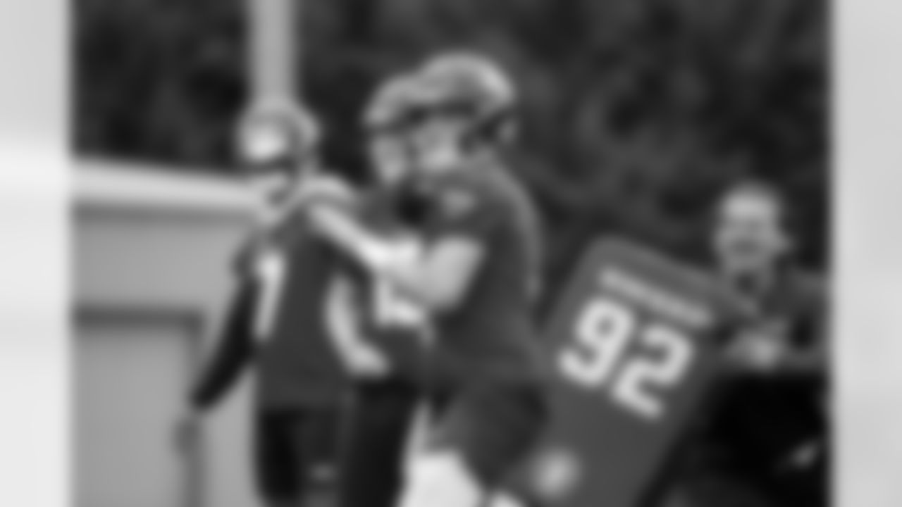 Seahawks hit the field for their eighth OTA pratice of the offseason on June 13, 2023 at the Virginia Mason Athletic Center.