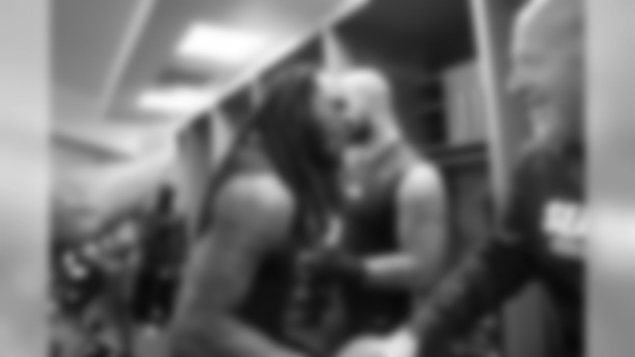 Seahawks cornerback Richard Sherman thanked every person on the offense in the locker room after the win, including offensive line coach Tom Cable.