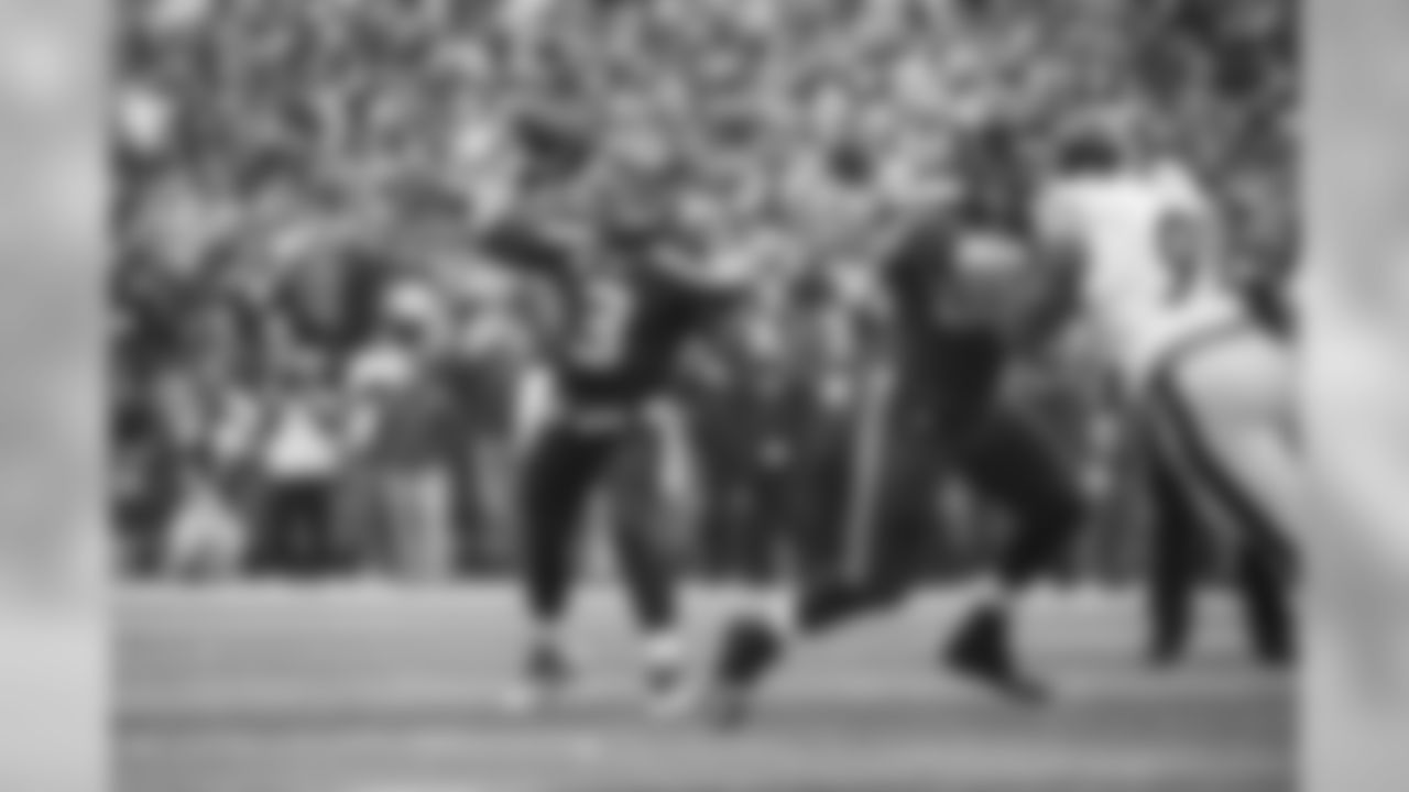 Quarterback Russell Wilson stood tall in the pocket and fired strikes all over the field against Pittsburgh. Wilson celebrated his 27th birthday by throwing for 345 yards and five touchdowns with no interceptions.