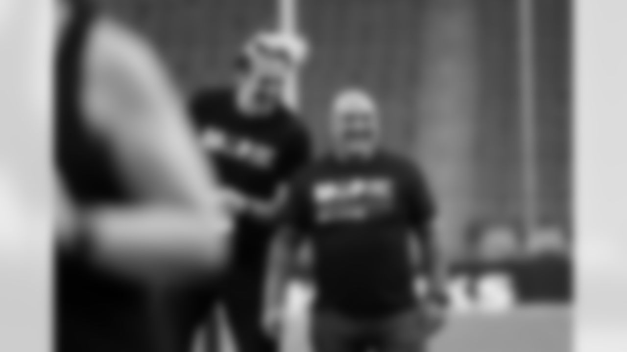 The Seattle Seahawks and Merging Players & Vets (MVP) hosted a military huddle and workout on August 26, 2021 at Lumen Field.