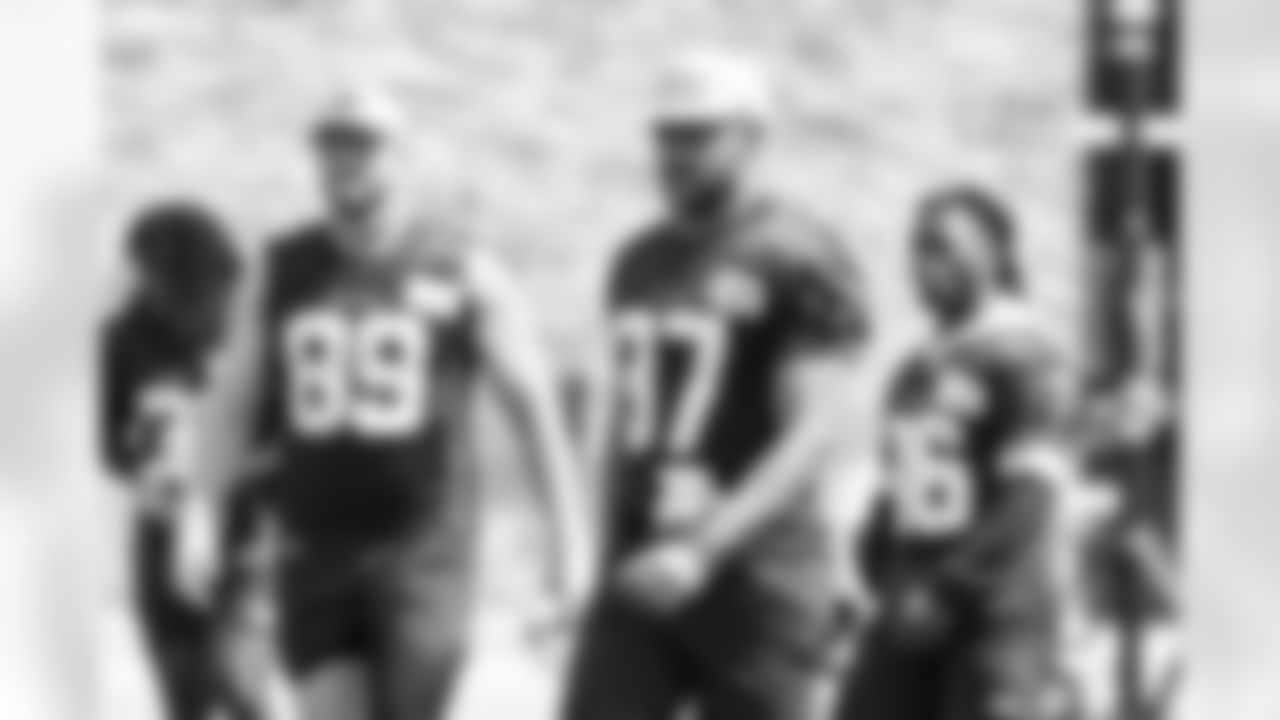 Seahawks players participate in offeseason workouts at Renton's Virginia Mason Athletic Center on May 9, 2022.