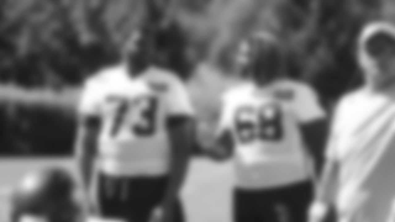 Seahawks players take the field for Training Camp practice #10 on August 10, 2021.