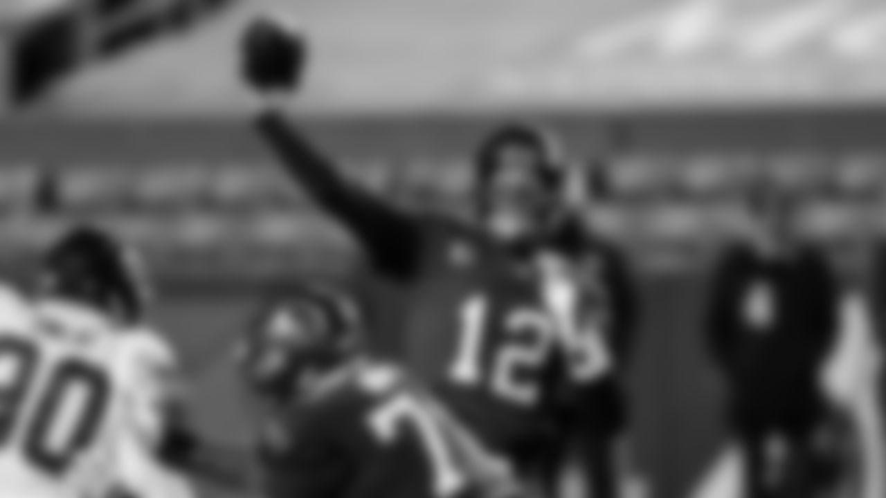 2021 Fantasy Football Quarterback #12: Tampa Bay Buccaneers Quarterback Tom Brady (AP Photo/Julio Cortez)