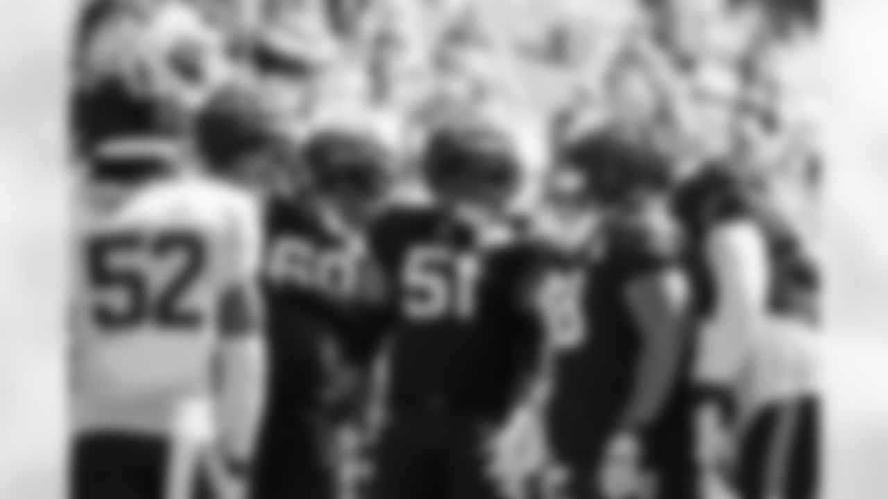 The Seahawks offensive line practiced on Tuesday, August 1, 2023 at the Virginia Mason Athletic Center in Renton, Wash.