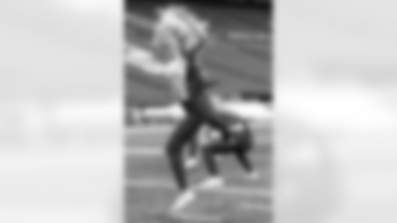 The Seahawks Dancers hit the field for the Seahawks' Week 3 game against the Carolina Panthers on Sunday, September 24, 2023.