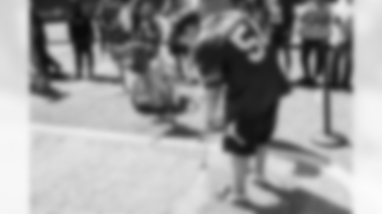 Make-A-Wish kids and their families with a Seahawks weekend experience in Seattle Wash. Aug. 16-19, 2023.