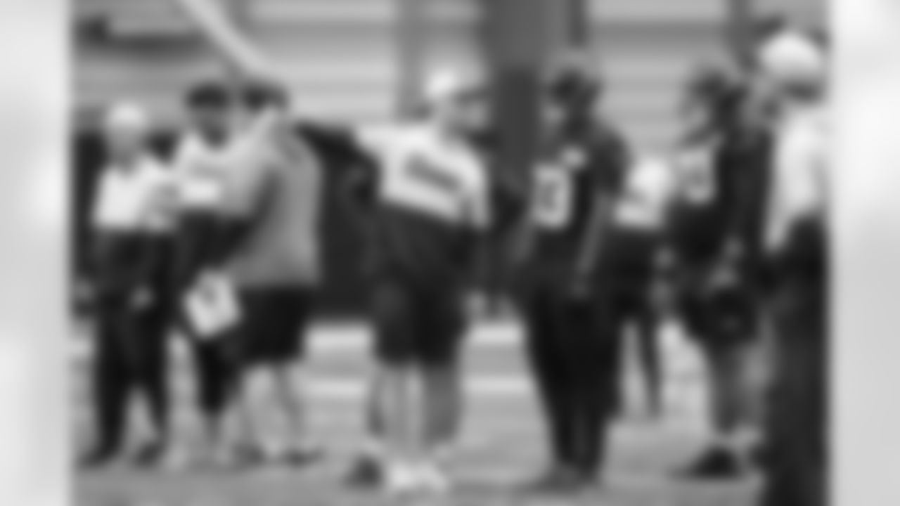 Seahawks rookies take part in rookie minicamp at Renton's Virginia Mason Athletic Center on May 6, 2022.