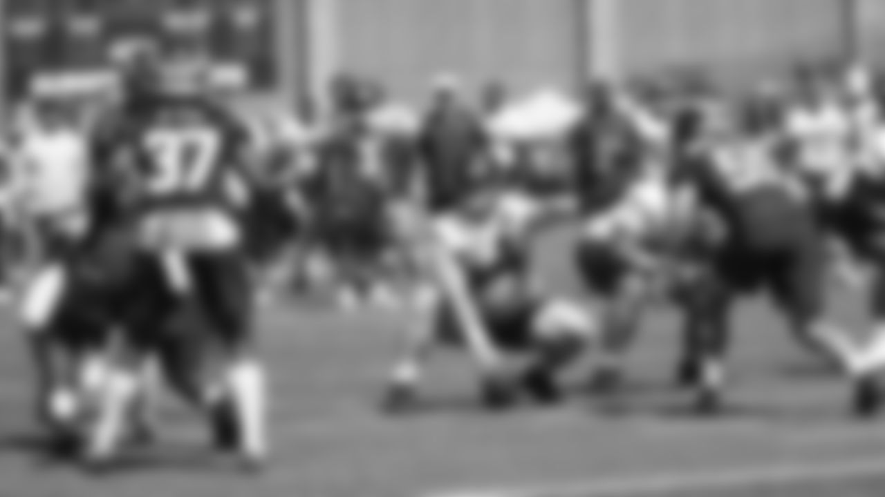 Seahawks players take the field for Training Camp practice #10 on August 10, 2021.