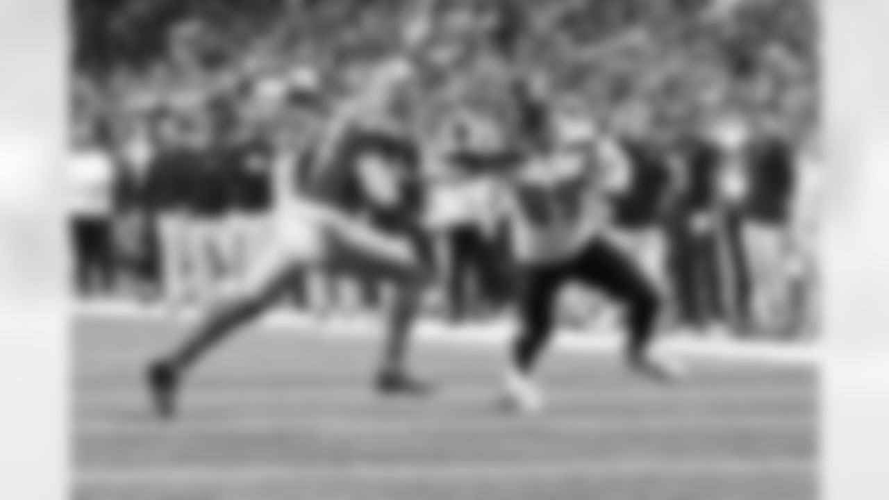 Seahawks at their first road game at the Detroit Lions at Ford Field on Sept. 17, 2023.