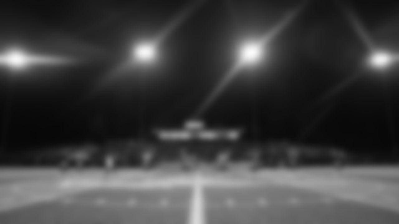 The Seahawks, along with Blitz, the Seahawks Dancers and Blue Thunder, attended a high school football game featuring Redmond vs. Juanita on September 10, 2021.