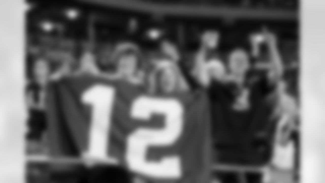 [September 14, 2008]: 49ers 33 – Seahawks 30 (OT) San Francisco 49ers quarterback J.T. O'Sullivan is tackled by Seattle Seahawks Brandon Mebane during an NFL football game Sunday, Sept. 14, 2008, in Seattle. (AP Photo/Elaine Thompson)